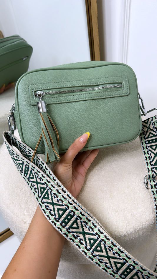 TALIA green crossbody bag