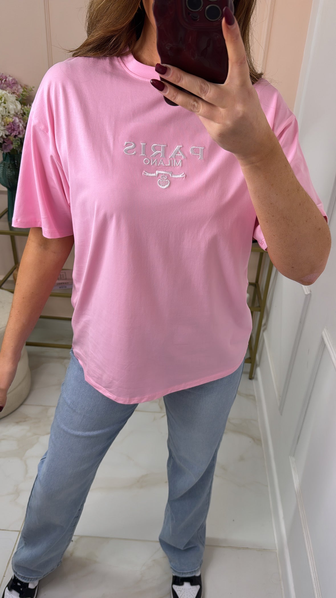 ANNA pink paris tshirt