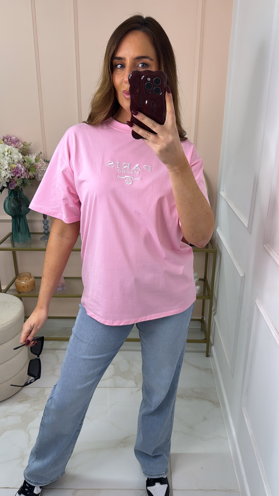 ANNA pink paris tshirt