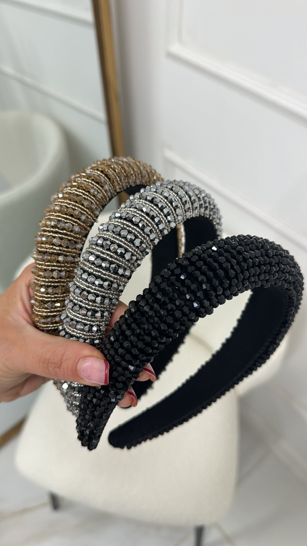 IZZY embellished hair band